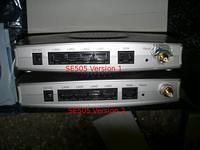 Vergleich SE505 Version 1 und 2.
